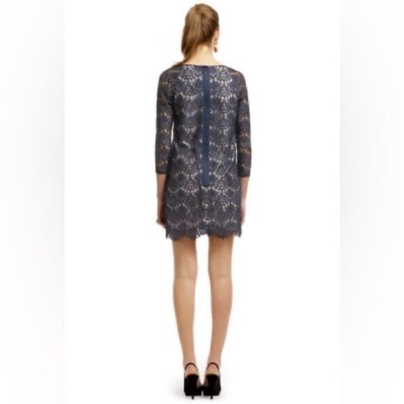 TIBI Babbet Lace Shift Dress - Picture 4 of 11